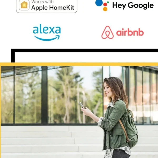 Accessoire serrure connectée Pont pour Smart Lock Bridge White
