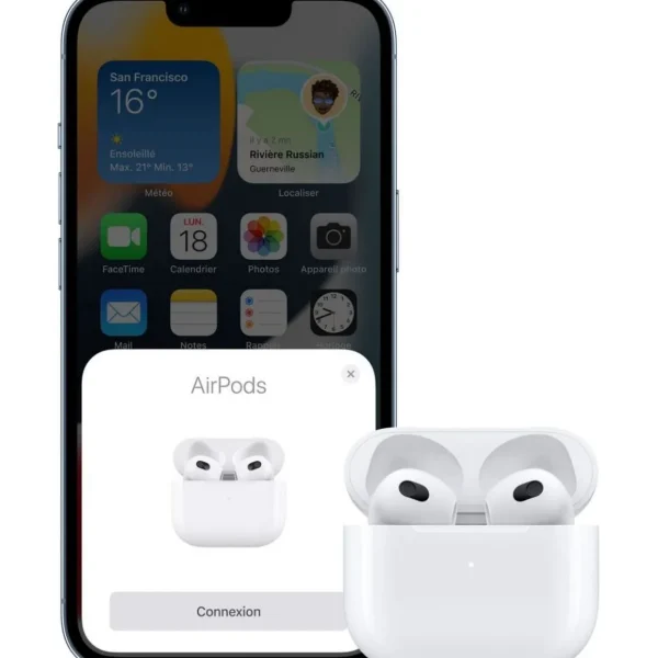 AirPods 3 + boitier de charge MagSafe - Blanc