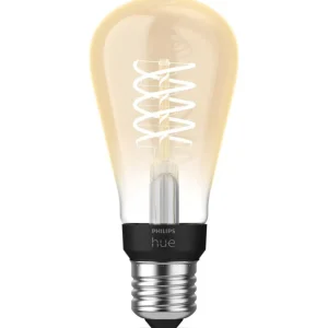 Ampoule LED connectée HUE White E27 9W Filament Edison