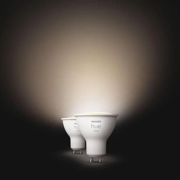 Ampoule LED connectée Hue White 5.5W GU10 X2