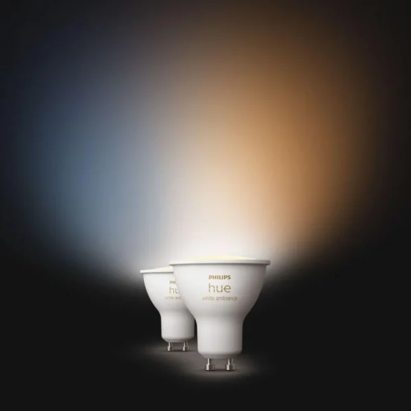 Ampoule LED connectée Hue Pack x 2 ampoules GU10 Hue White
