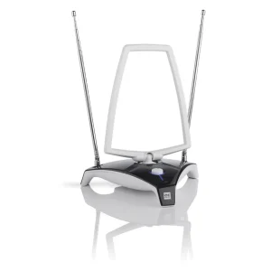 Antenne TV d'intérieur - Blanc/Noir - SV 9360