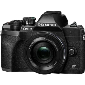 Appareil photo Hybride E-M10 Mark IV + Pancake 14-42mm Noir