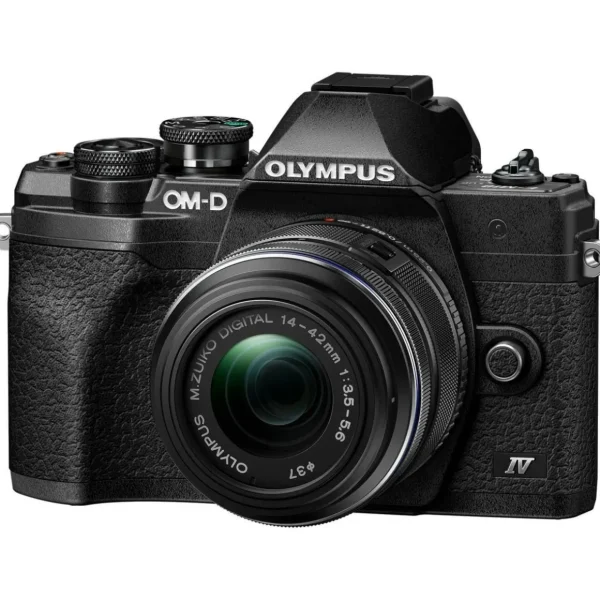 Appareil photo Hybride E-M10 Mark IV + Pancake 14-42mm Noir