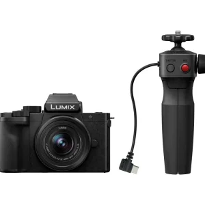 Appareil photo Hybride Lumix G100 noir+12-32mm+poignèe Trepied