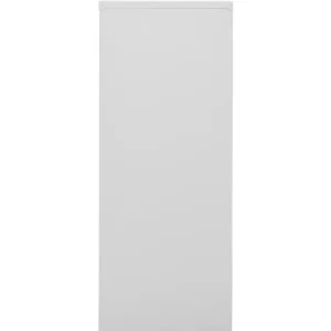 Armoire de bureau Gris clair 90x40x102 cm Acier