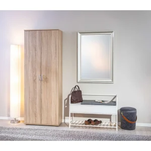 Armoire de rangement multifonctions 2 portes L70cm VISCONTI