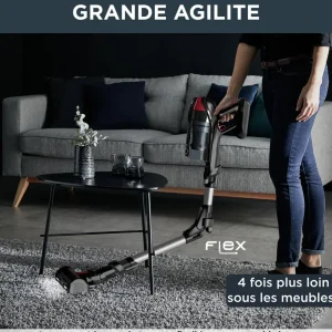 Aspirateur balai X-FORCE FLEX AUTO 12.60 RH98A7WO - Noir