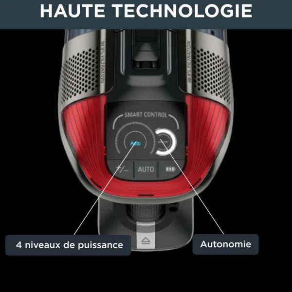 Aspirateur balai X-FORCE FLEX AUTO 12.60 RH98A7WO - Noir