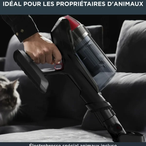 Aspirateur balai X-FORCE FLEX AUTO 12.60 RH98A7WO - Noir