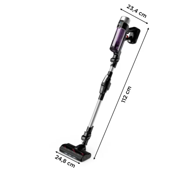 Aspirateur balai sans filX-FORCE FLEX 9.60 RH2037WO - Noir et violet