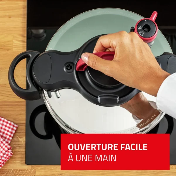 Autocuiseur 7,5 litres tous feux dont induction Clipso Minut Easy