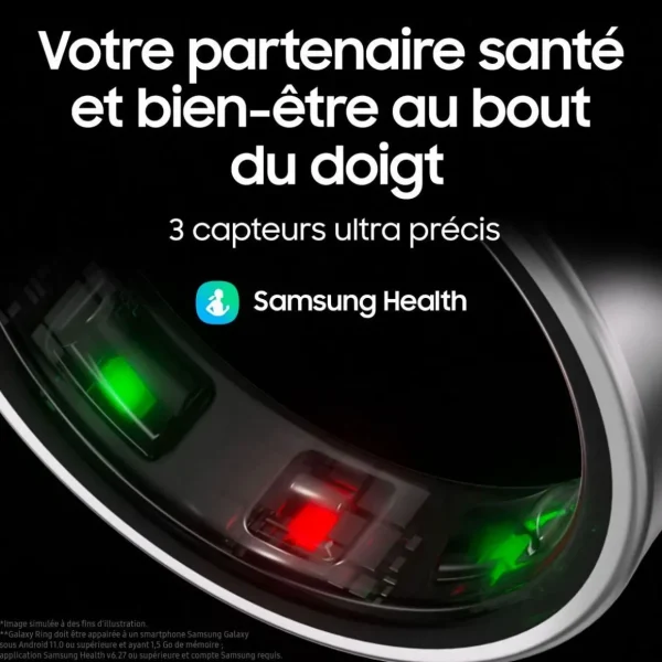 Bagues connectées Ring taille 11 Argent