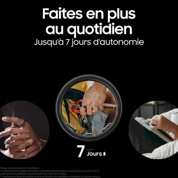 Bagues connectées Ring taille 11 Argent