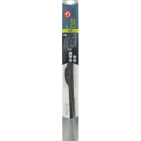 Balai d'essuie-glace EVO E500 50cm pour CITROËN DACIA OPEL PEUGEOT RENAULT