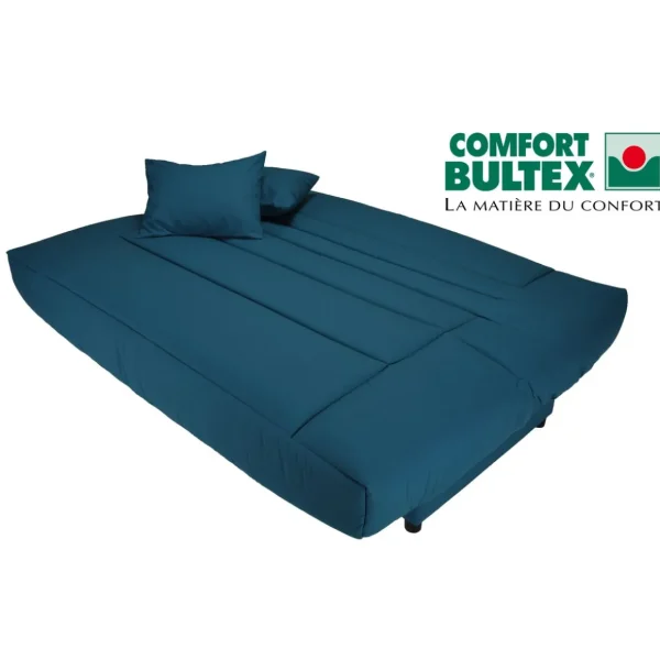 Banquette CLIC CLAC matelas 14 cm mousse Bultex 32 kg/m3