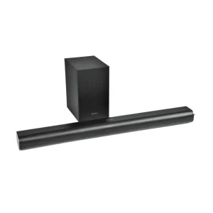 Barre de son Q1106 avec caisson de basses sans fil - Noir