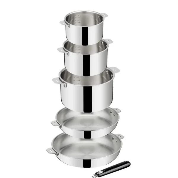 Batterie de cuisine Esperta triply 6 pcs + poignee