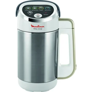 Blender chauffant soup maker LM841B10 - Argent et Blanc