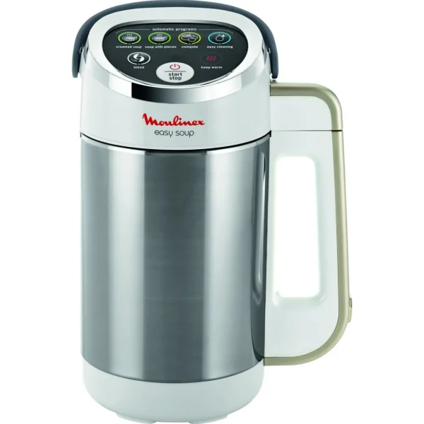 Blender chauffant soup maker LM841B10 - Argent et Blanc