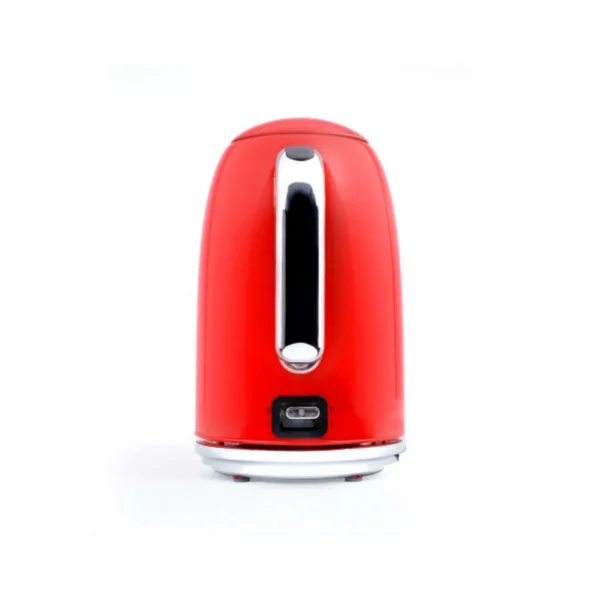 Bouilloire design Rétro rouge 1.7L