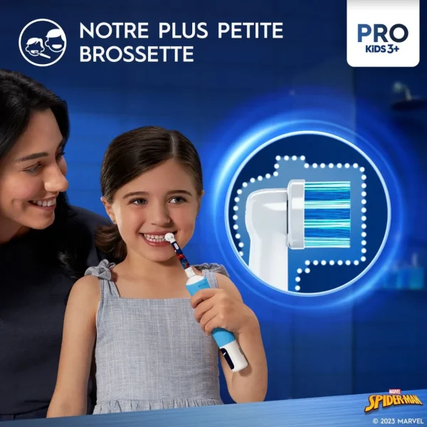 Brosse à dents électrique Spiderman PRO Kids 3+