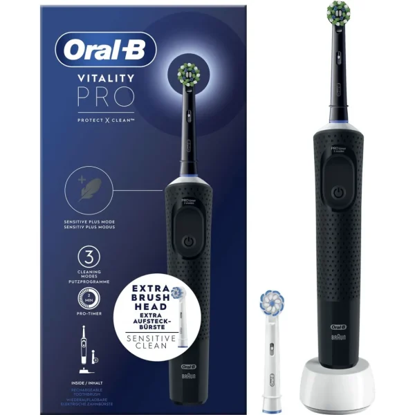 Brosse à dents électrique Vitality PRO - Noir