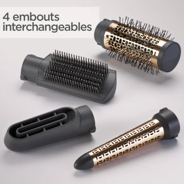 Brosse soufflante AS136E - Gris