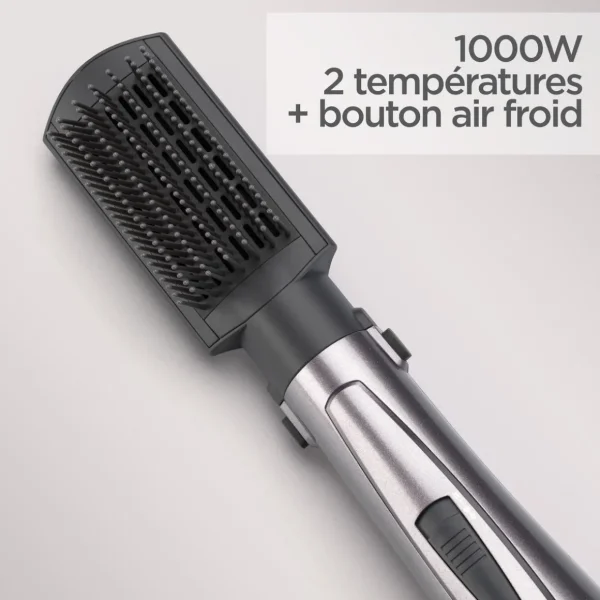 Brosse soufflante AS136E - Gris