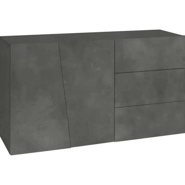 Buffet 2 portes 3 tiroirs L140cm VERONA