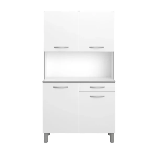 Buffet de cuisine 4 portes 1 tiroir L101cm ZAK