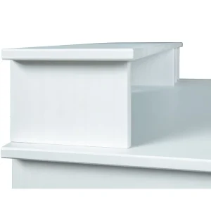 Bureau enfant en Pin massif vernis blanc MATHILDA