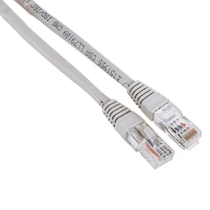 Cable Ethernet RJ45 1M CAT5 - Gris