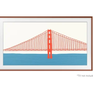Cadre The Frame 55'' Rouge Brique