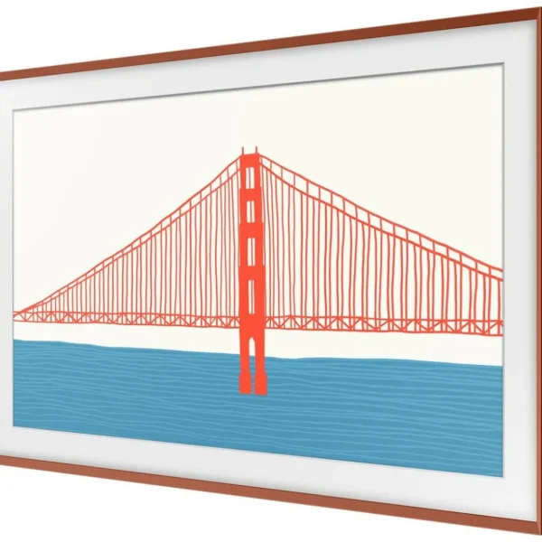 Cadre The Frame 55'' Rouge Brique