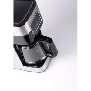 Cafetière à filtre 77177 - Inox et noir