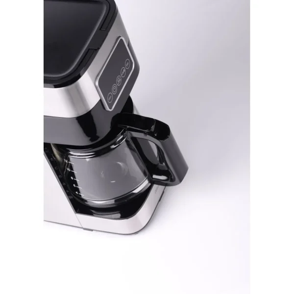 Cafetière à filtre 77177 - Inox et noir