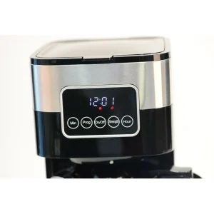 Cafetière à filtre 77177 - Inox et noir