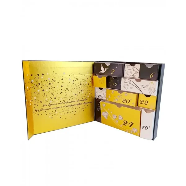 Calendrier de l'avent SC Crystal - 12 bijoux