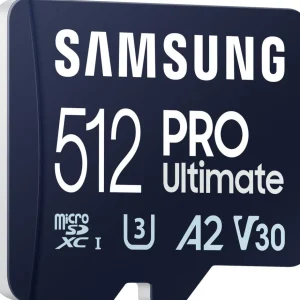 Carte Micro SD 512 Go Pro Ultimate avec adaptateur