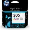 Cartouche d'Encre HP 305 Trois Couleurs Authentique (3YM60AE)