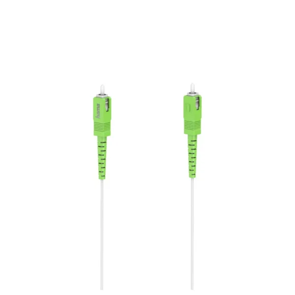 Câble Fibre Optique SC/APC SC/APC 2m - Blanc et vert