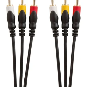 Câble RCA 3RCA/3RCA - 2m -ecp