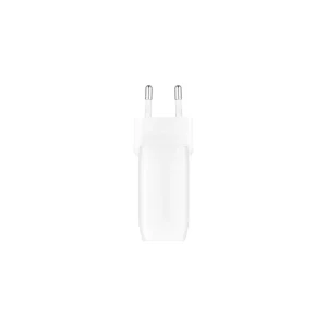 Chargeur secteur USB-C 2 X 30W blanc
