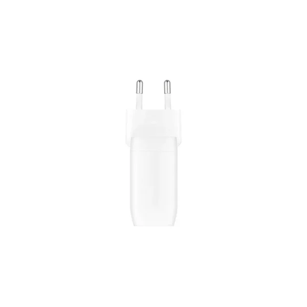 Chargeur secteur USB-C 2 X 30W blanc