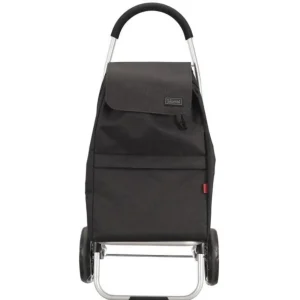 Chariot de Marché Haut de Gamme 48L Noir