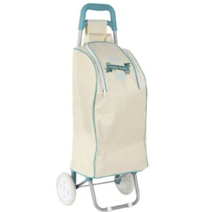 Chariot Shopping 2 Roues Fraîcheur 91cm Beige