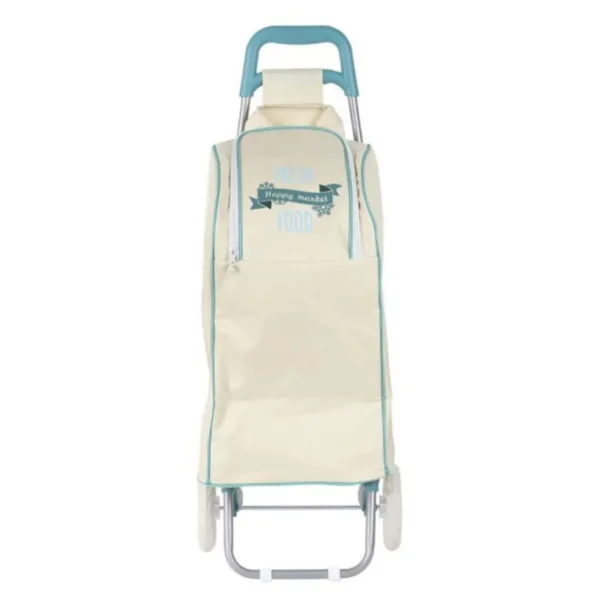 Chariot Shopping 2 Roues Fraîcheur 91cm Beige
