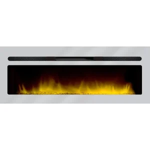 Cheminée électrique encastrable 150cm inox - 149