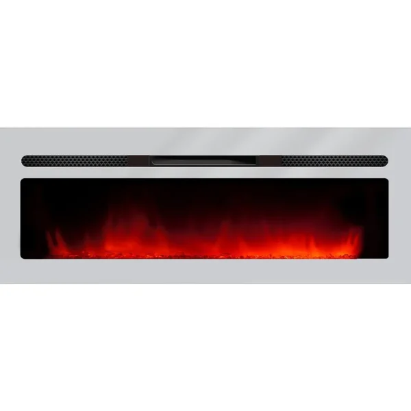 Cheminée électrique encastrable 150cm inox - 149